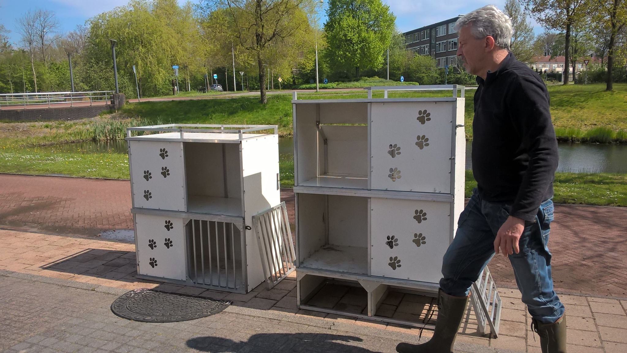 Hoge druk reiniger erbij